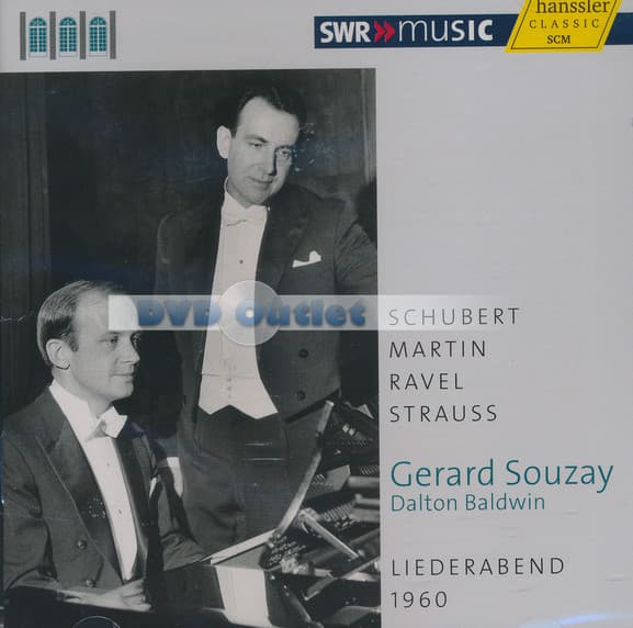 Gerard Souzay & Dalton Baldwin - Liederabend 1960 (CD)