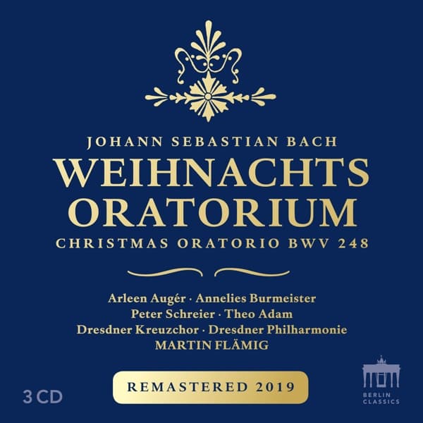 Dresdner Kreuzchor & Peter Schreier - J.S. Bach: Weihnachtsoratorium (Remastered 2019) (2 CD)
