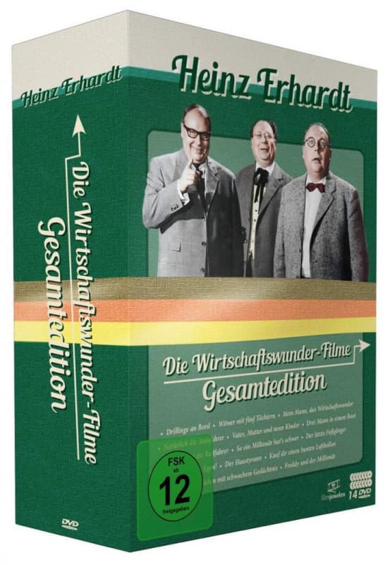 Erhardt,heinz - Heinz Erhardt: Die Wirtschaftswunder-filme Gesamte
