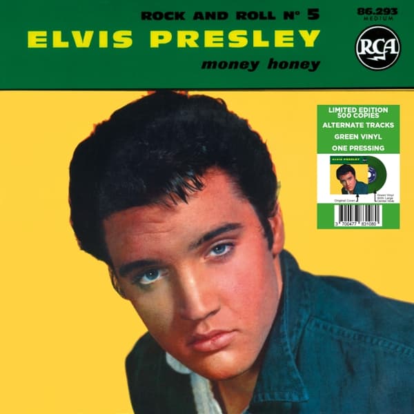 Elvis Presley - Rock And Roll N° 5 (7" Single) (Coloured Vinyl)