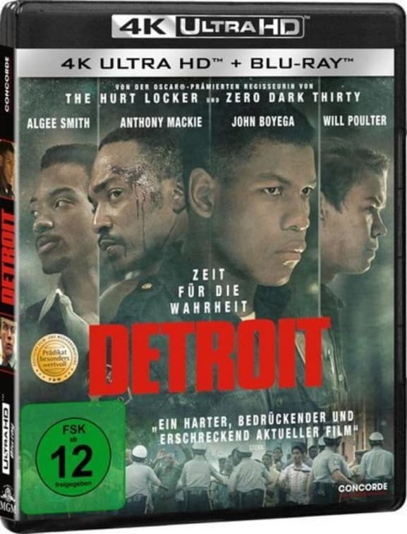 Boyega, John / Poulter, Will - Detroit (4k Uhd)