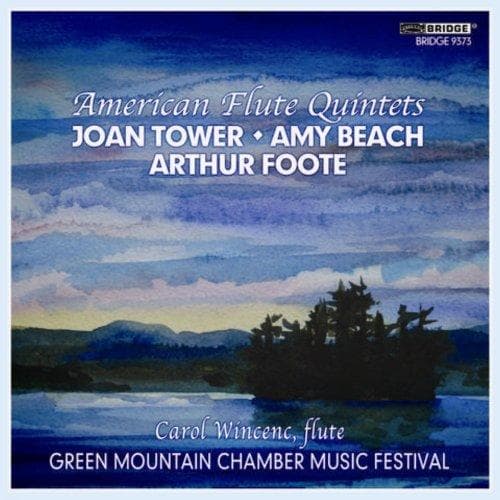 Carol Wincenc & Green Mountain Chamber Music - American Flute Quintets (CD)