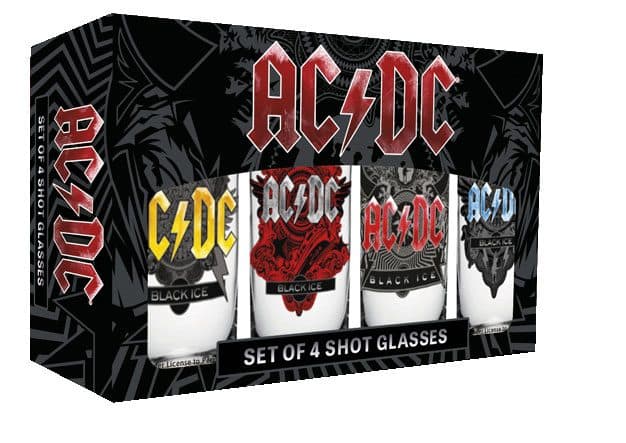 Ac/dc - 4 Pack (Glassware)