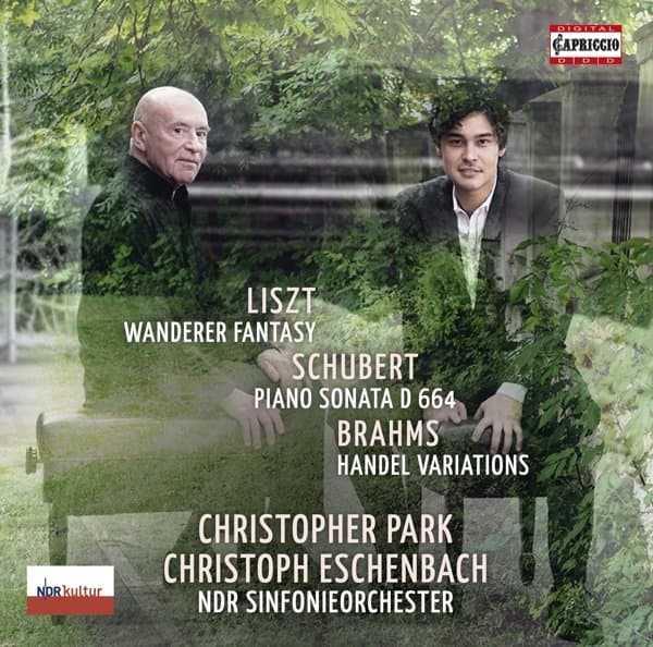 Christopher Park, Christoph Eschenbach, NDR Sinfonieorchester - Wanderer Fantasy - Piano Sonata D 664 - Handel Variations (CD)
