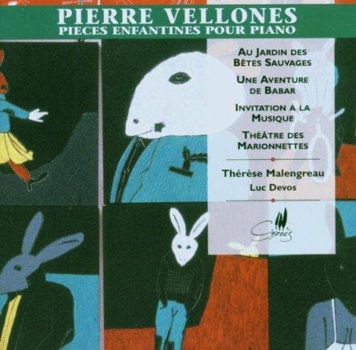 Thérèse Malengreau, Luc Devos - Vellones: Pieces Enfantines Pour Piano (CD)