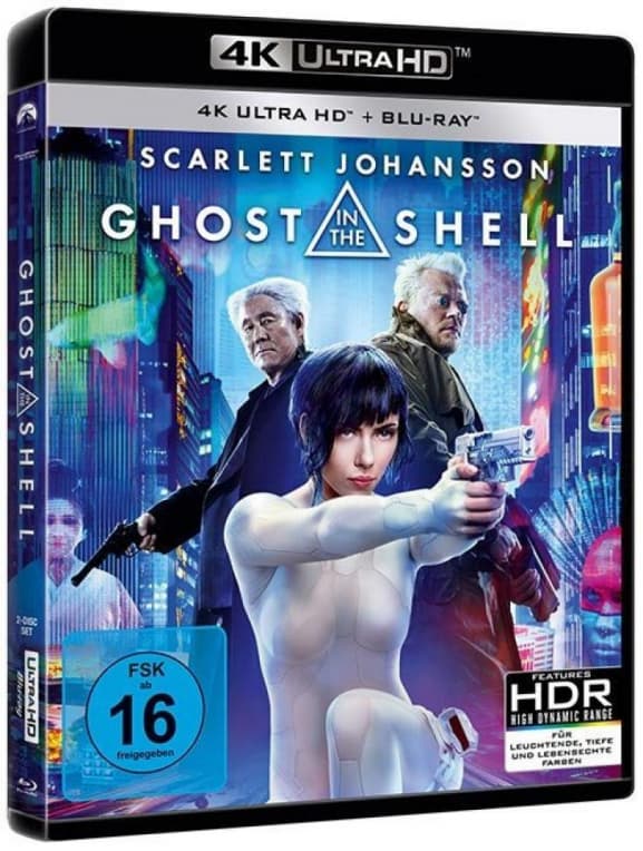 Johansson,scarlett/asb?k,pilou/kitano,takeshi - Ghost In The Shell-4k Uhd