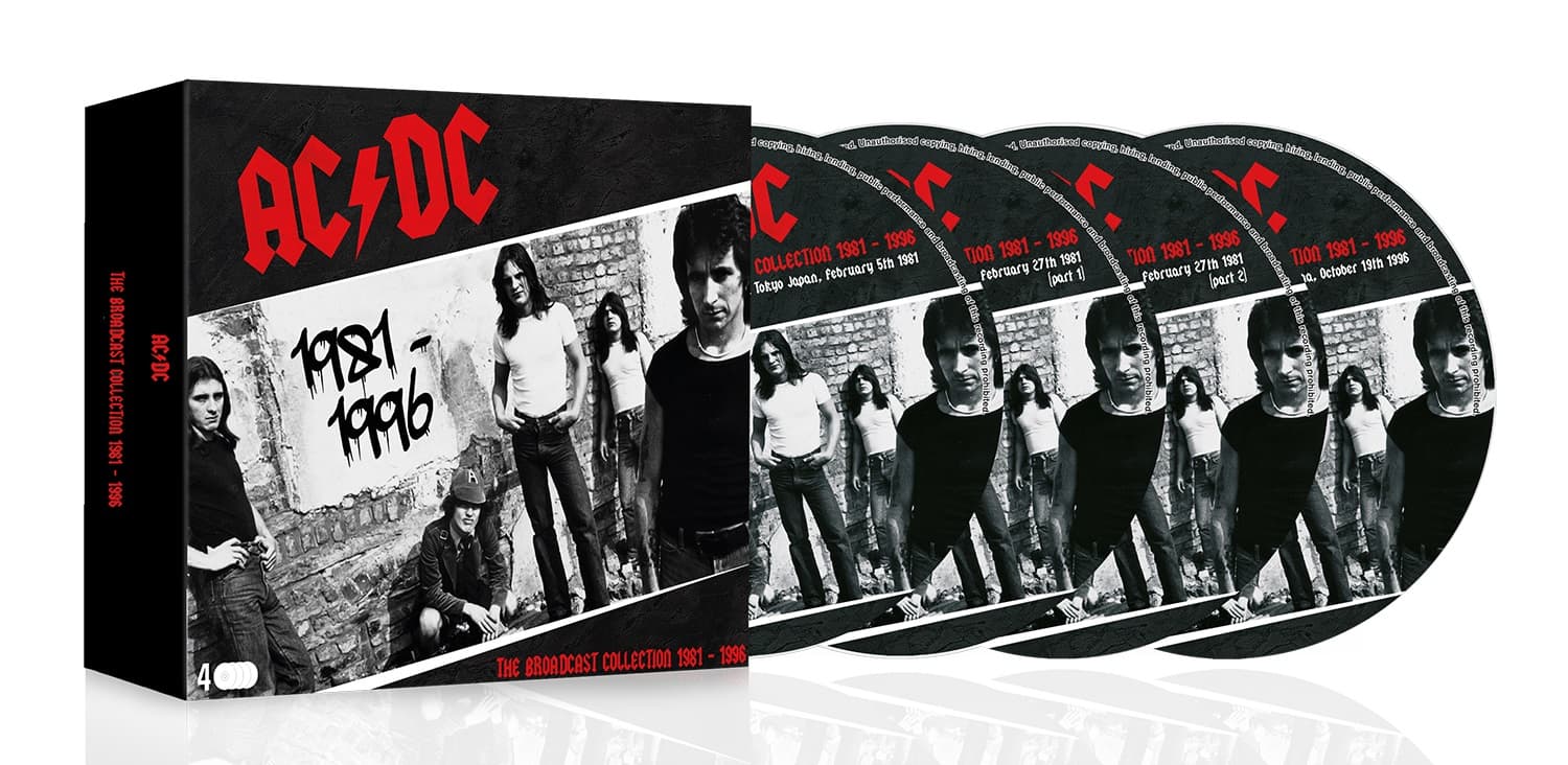 AC/DC - The Broadcast Collection 1981 - 1996 (4 CD) (Remastered)