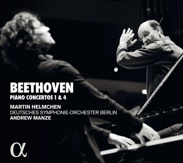 Martin Helmchen, Deutsches Symphonie-orchestre Berlin, Andrew Manze - Beethoven: Piano Concertos 1 & 4 (CD)