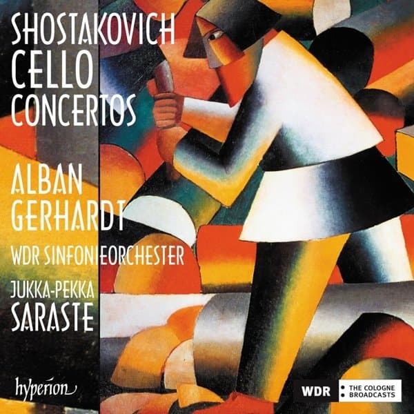 Alban Gerhardt, WDR Sinfonieorchester Köln, Jukka-Pekka Saraste - Shostakovich: Cello Concertos (CD)