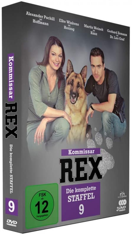 Hajek,peter - Kommissar Rex-die Komplette 9.staffel (3 Dvds)