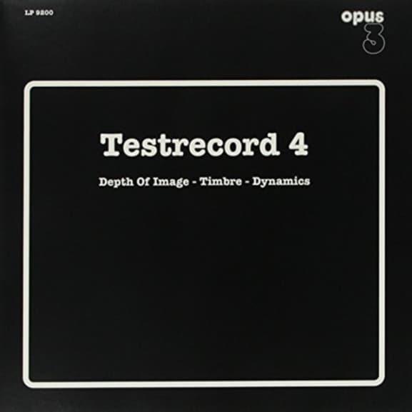 Various Artists - Test Record 4 (Depth Of Image, Timbre, Dynamics) (LP)