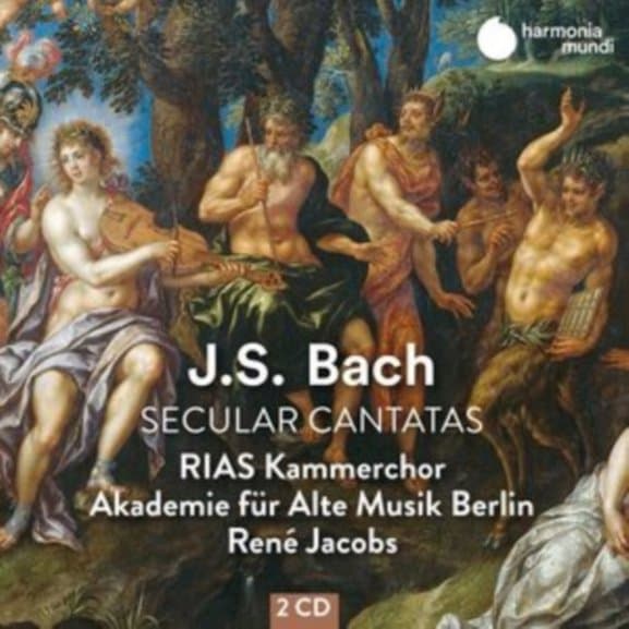 RIAS Kammerchor, Akademie Für Alte Musik Berlin, René Jacobs - J.S. Bach Secular Cantatas Bwv 201 (2 CD)