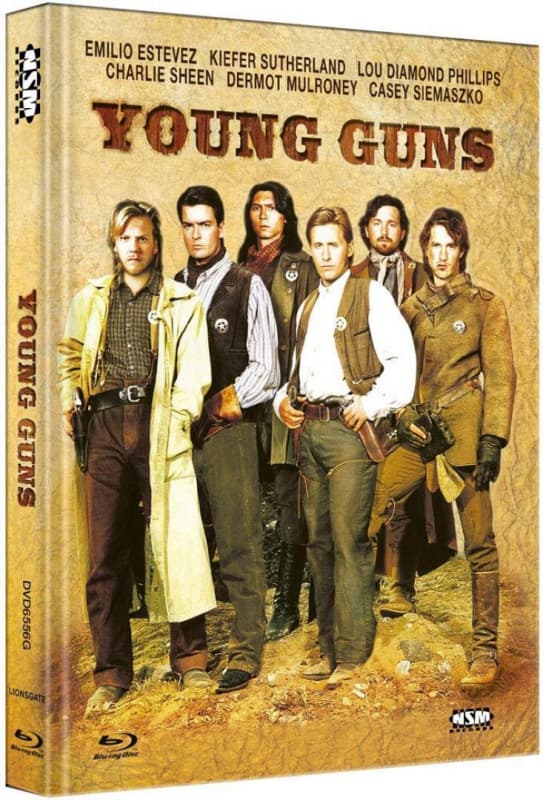 Br+dvd Young Guns - 2-disc Mediabook