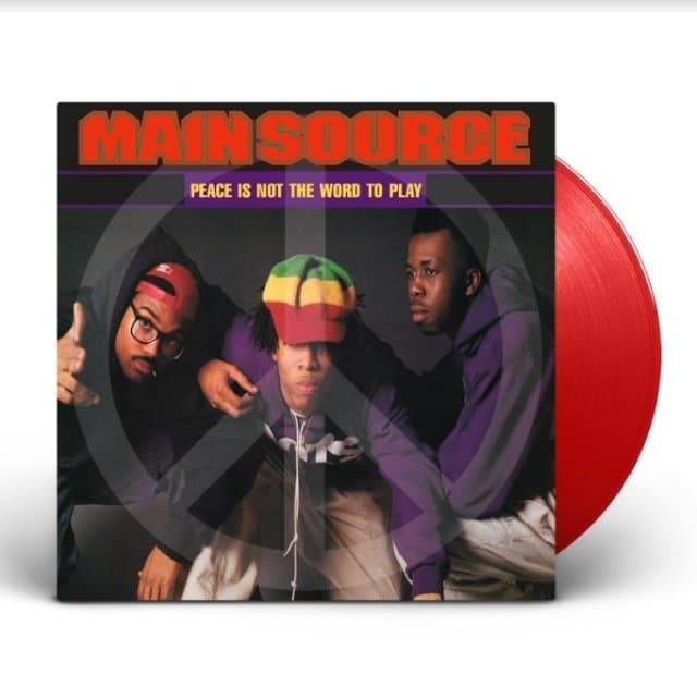 Main Source - Peace Is Not The Word To Play (7" Single) (Limited Edition) (Coloured Vinyl)