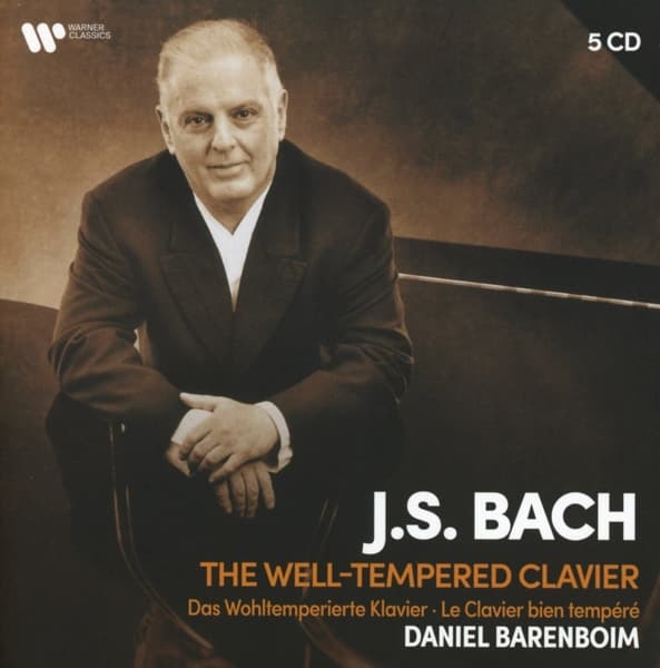 Daniel Barenboim - J.S. Bach: The Well-Tempered Clavier I (5 CD)