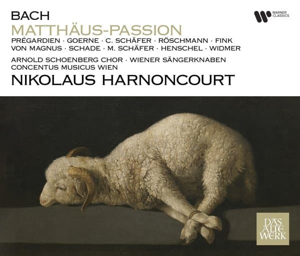 Arnold Schoenberg Chor, Die Wiener Sängerknaben, Concentus Musicus Wien, Nikolaus Harnoncourt - J.S. Bach: Matthäuspassion Bwv 244 (3 CD)