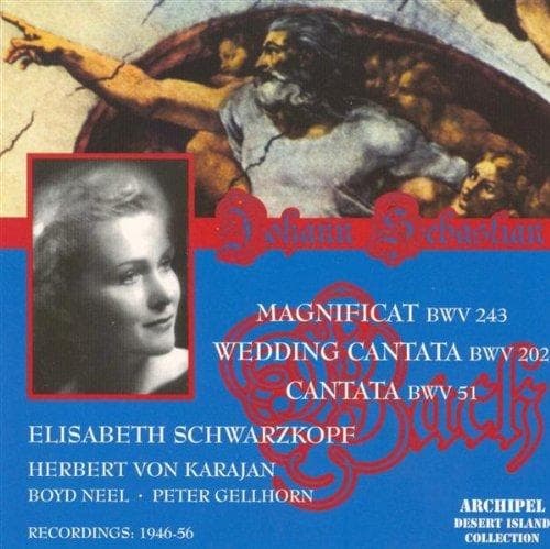 Schwarzkopf And Gedda Karajan - Bach: Magnificat