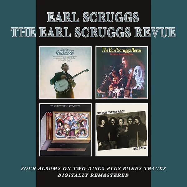 Earl Scruggs - I Saw The Light, With Some Help From My Friends | Bold & New | Revue (2 CD) (4 Albums on 2CD)