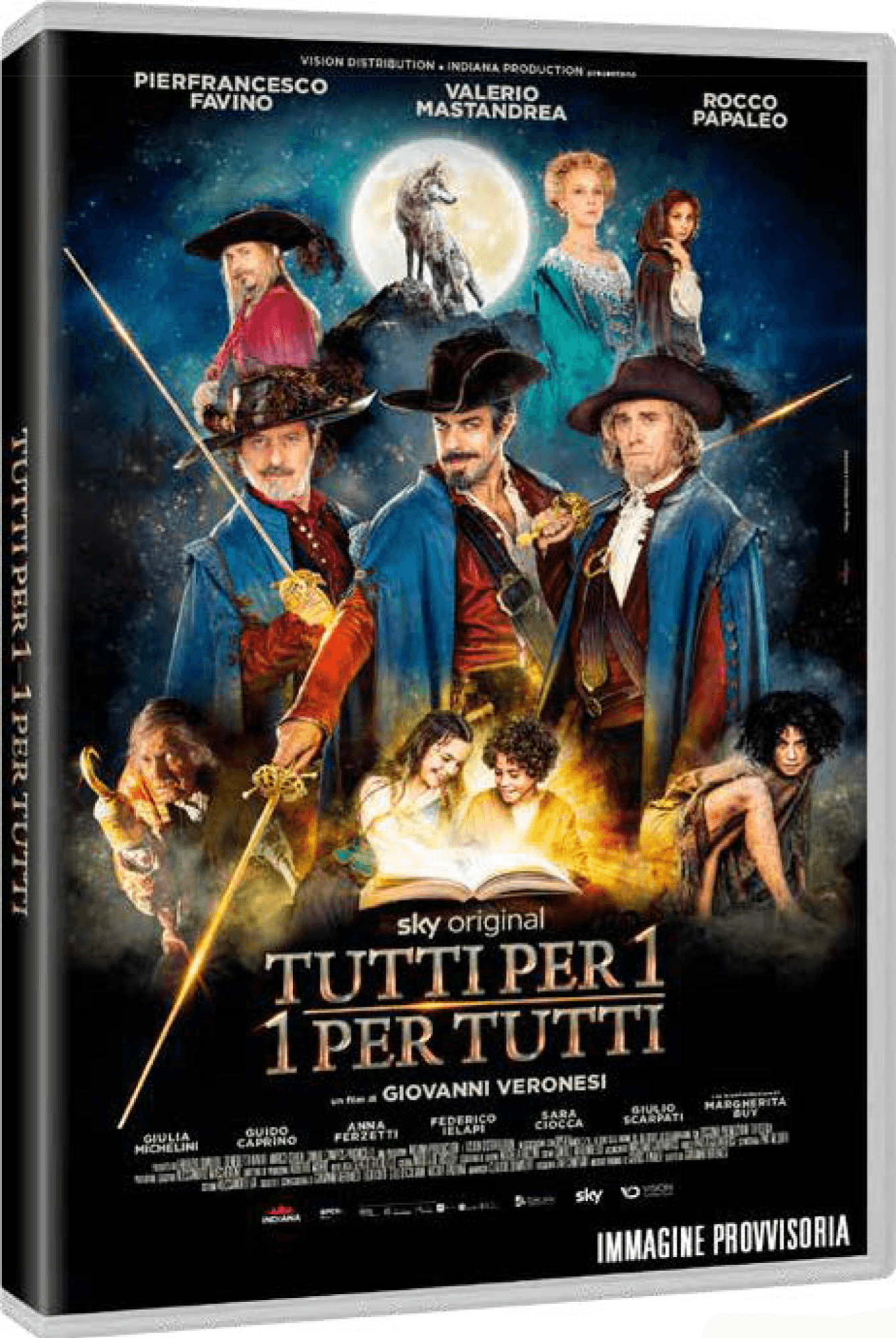 Favino,mastandrea,papaleo,buy,ielapi,michelini,caprino,ferzetti,ciocca,scarpati - Tutti Per Uno Uno Per Tutti