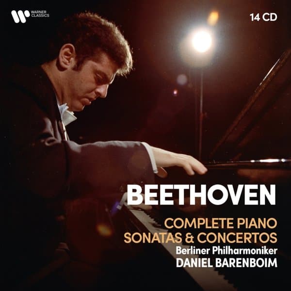 Berliner Philharmoniker, Daniel Barenboim - Beethoven: The Complete Piano Sonatas & Concertos (CD)