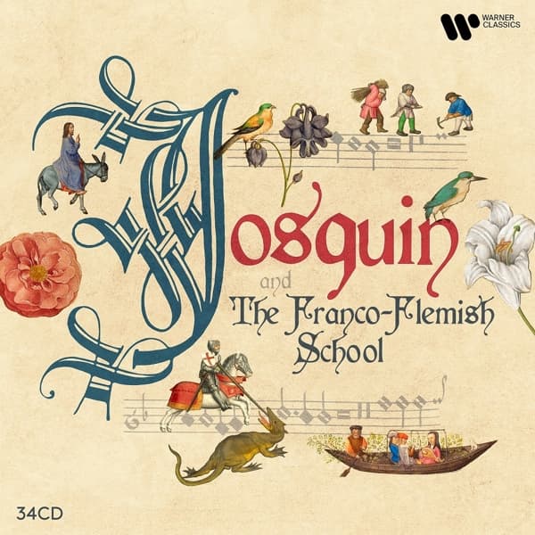 Various Artists - Josquin & The Franco-Flemish School (34 CD)
