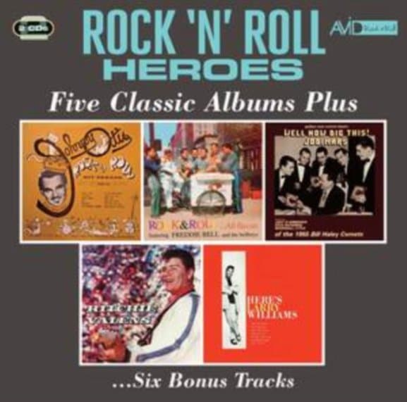 Various Artists - Rock 'n' Roll Heroes Five Classic Albums Plus ... Six Bonus Tracks (2 CD)