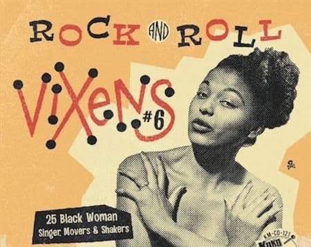 Various Artists - Rock And Roll Vixens #6 (25 Black Woman Singer, Movers & Shakers) (CD)