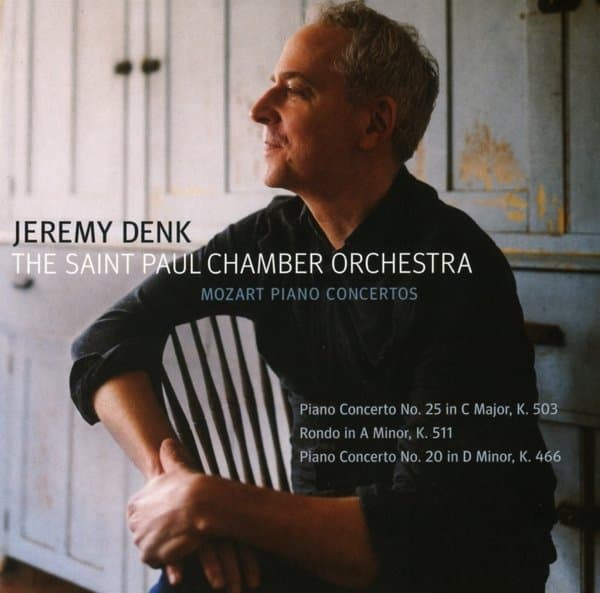Jeremy Denk, The Saint Paul Chamber Orchestra - Mozart: Piano Concerto Nos. 20 & 25 (CD)