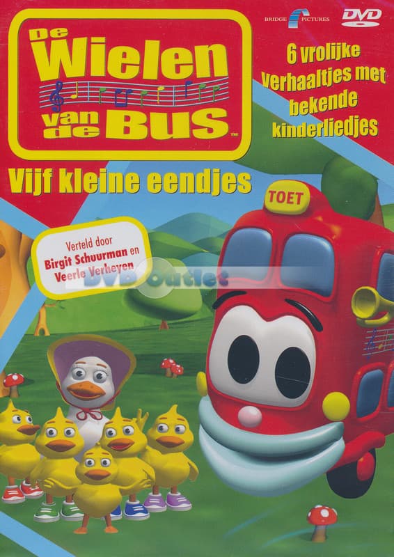 Wielen Van De Bus - Vijf Kleine Eendjes (DVD)