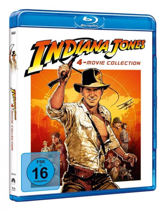Indiana Jones 1-4 (blu-ray) (Import)