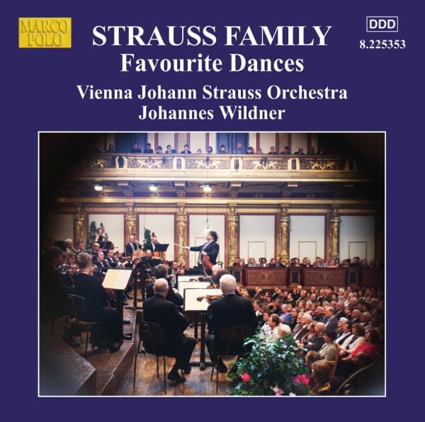 Vienna Johann Straus Orchestra, Johann Wildner - Strauss Family, Favourite Dances (CD)