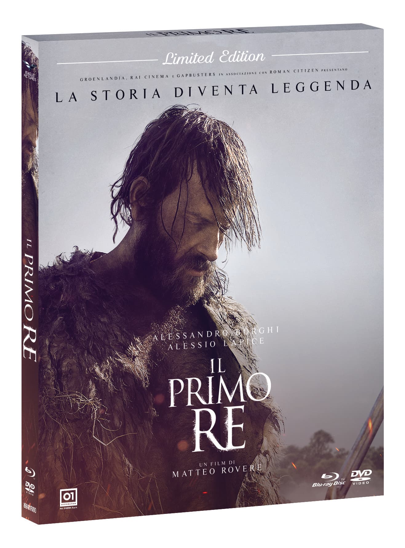 Il Primo Re + Booklet Ltd Combo (br+dv) (Import)
