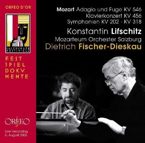 Konstantin Lifschitz, Das Mozarteum Orchester Salzburg, Dietrich Fischer-Dieskau - Mozart: Adagio And Fuge KV 546 | Klavierkonzert KV 456 | Symphonien KV 202 • KV 318 (CD) (Remastered)