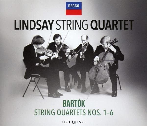 The Lindsays, Roger Bigley - Bartok: String Quartets Nos. 1-6 (3 CD)