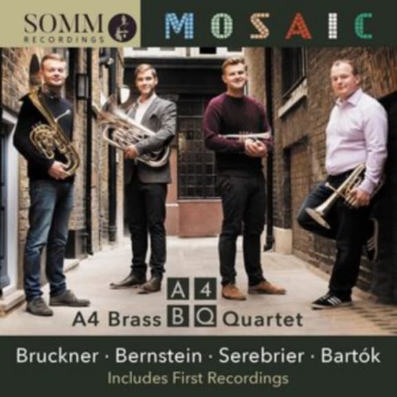 A4 Brass Quartet - Jose Serebrier / Leonard Bernstein / Jonathan Bates / Bela Bartok / Joseph Kosma / Christian Overhead / Percy Grainger Daniel Hall...