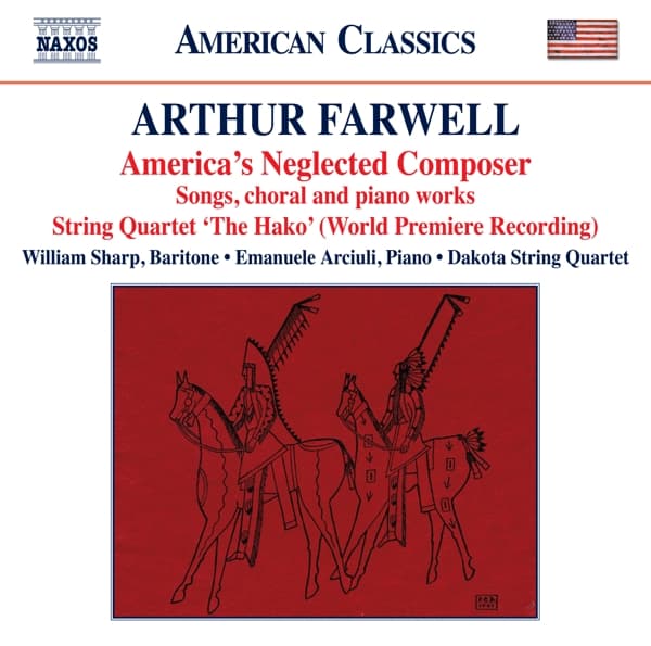 William Sharp, Emanuele Arciuli, The Dakota String Quartet - America's Neglected Composer: Songs, Choral And Piano Works (CD)