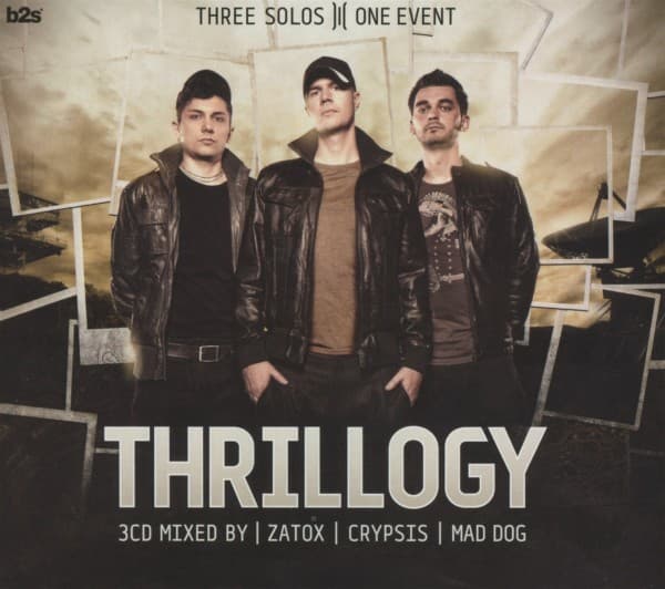 Zatox, Crypsis, DJ Mad Dog - Thrillogy 2012 (CD)
