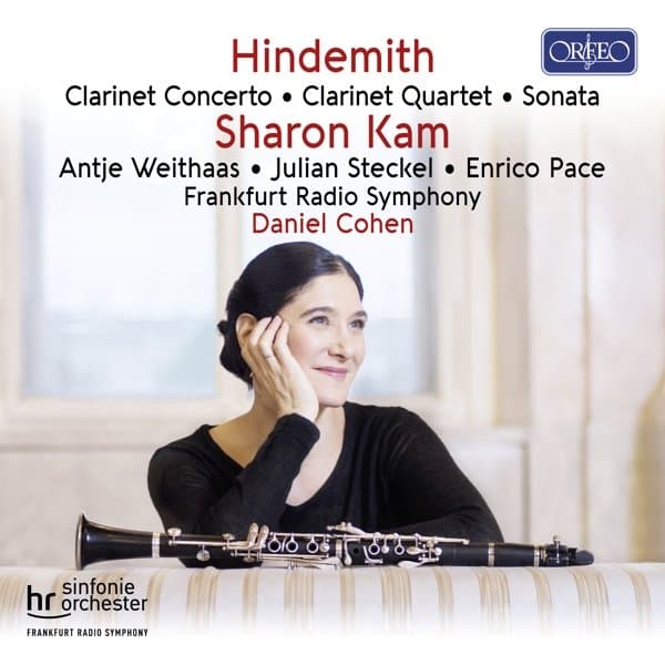Sharon Kam, Antje Weithaas, Julian Steckel, Enrico Pace, Frankfurt Radio Symphony, Daniel Cohen - Hindemith: Clarinet Concerto | Clarinet Quartet | Sonata (CD)