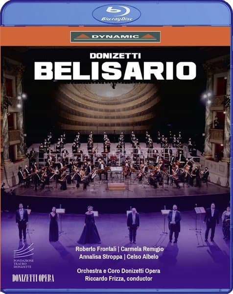 Simon Lim, Roberto Frontali, Carmela Remigio & Annalisa Stroppa - Belisario (Blu-ray)