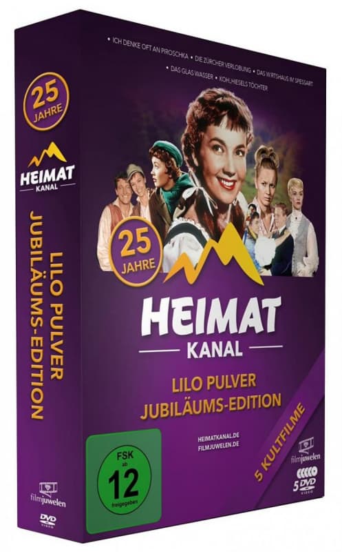Lilo Pulver Jubil?ums-edition (25 Jahre Heimatkanal) (5 Dvds) (Import)
