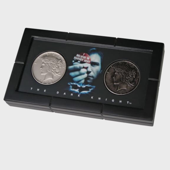 The Dark Knight  Harvey Dent  TwoFace Coins Set