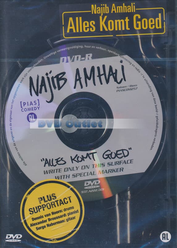 Najib Amhali - Alles Komt Goed (DVD)