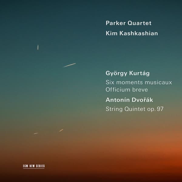 Parker Quartet & Kim Kashkashian - Gyorgy Kurtag: Moments Musicaux & Officium Breve | Dvořák: String Quintet (CD)