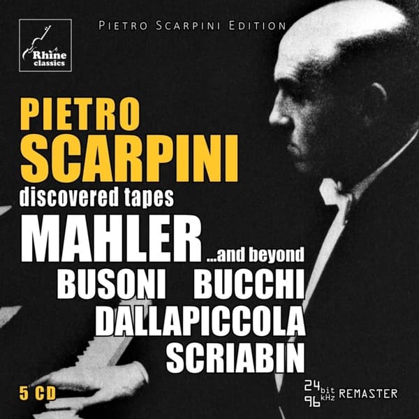 Pietro Scarpini - Discovered Tapes | Mahler ... And Beyond (5 CD) (Remastered)