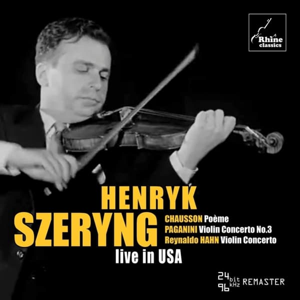 Henryk Szeryng - Live In USA (CD) (Remastered)