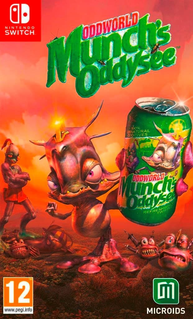 Oddworld - Munch's Oddysee  (SWITCH)