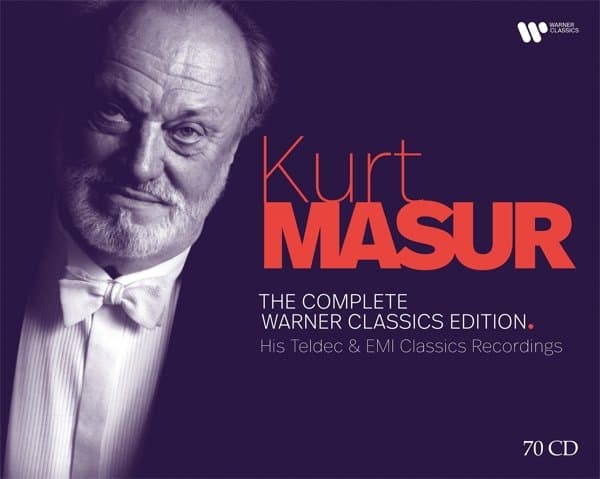 Kurt Masur - The Complete Warner Classics Edition (70 CD)