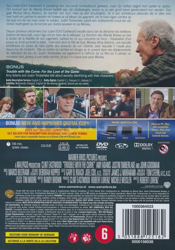 Trouble with The curve (DVD)