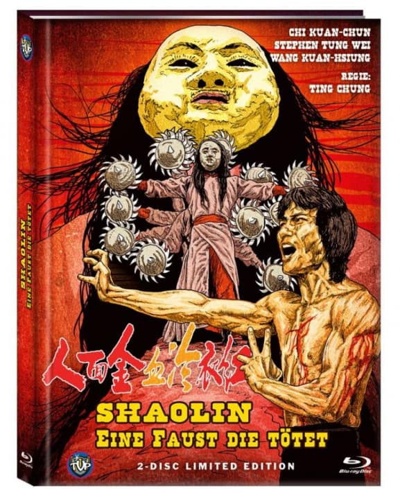 Br+dvd Shaolin - Eine Faust Die Ttet - 2-disc Mediabook (cover C) - Limitiert Und Nummeriert Auf 333 Stck