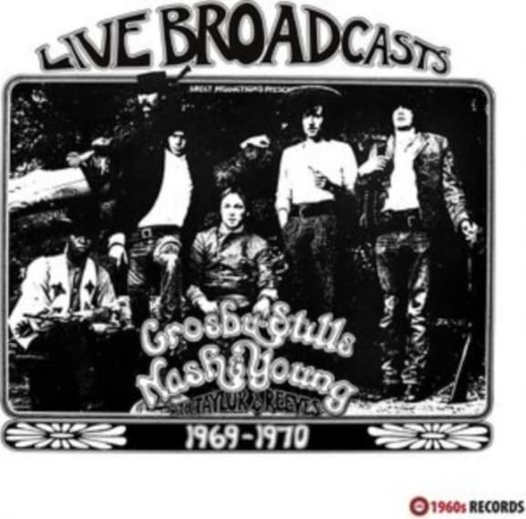 Crosby, Nash & Young - Crosby, Nash & Young Live on TV 1970 (LP)
